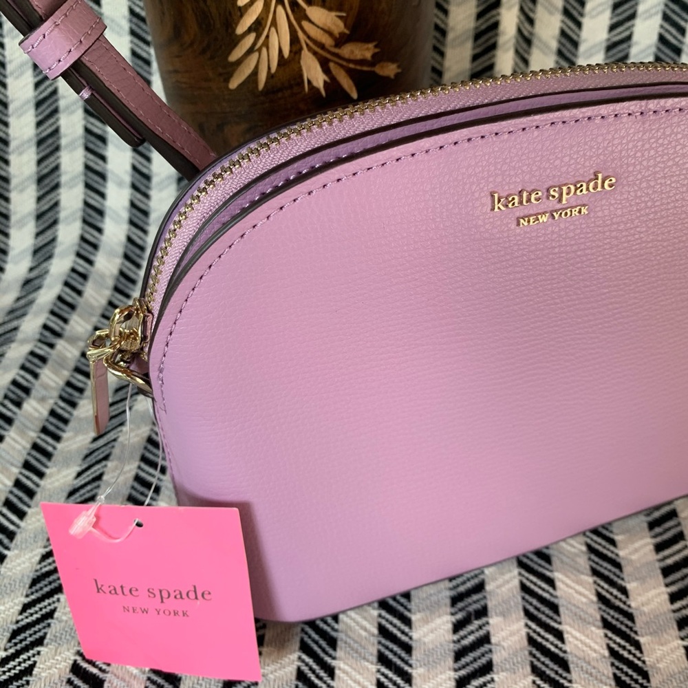 Sylvia small dome crossbody Kate spade orchid bag - Picture 3 of 8